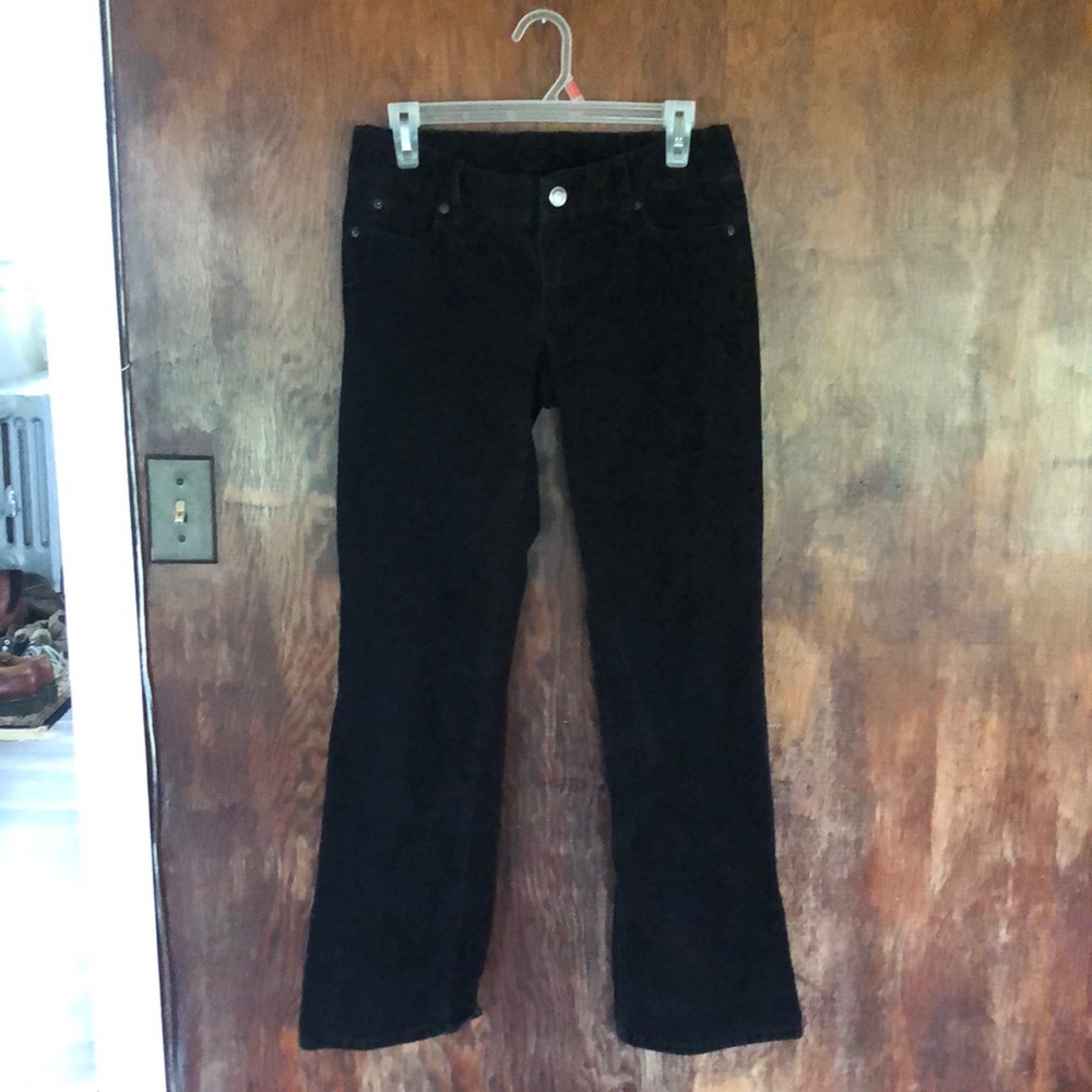 J Crew Black Corduroys
